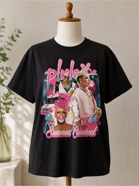 P!nk "Summer Carnival" 2024 tour Graphic Tee Large